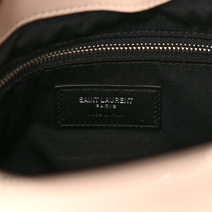 Saint Laurent Calfskin Y Quilted Monogram Small Loulou Shopper Marble Pink 7 of 13