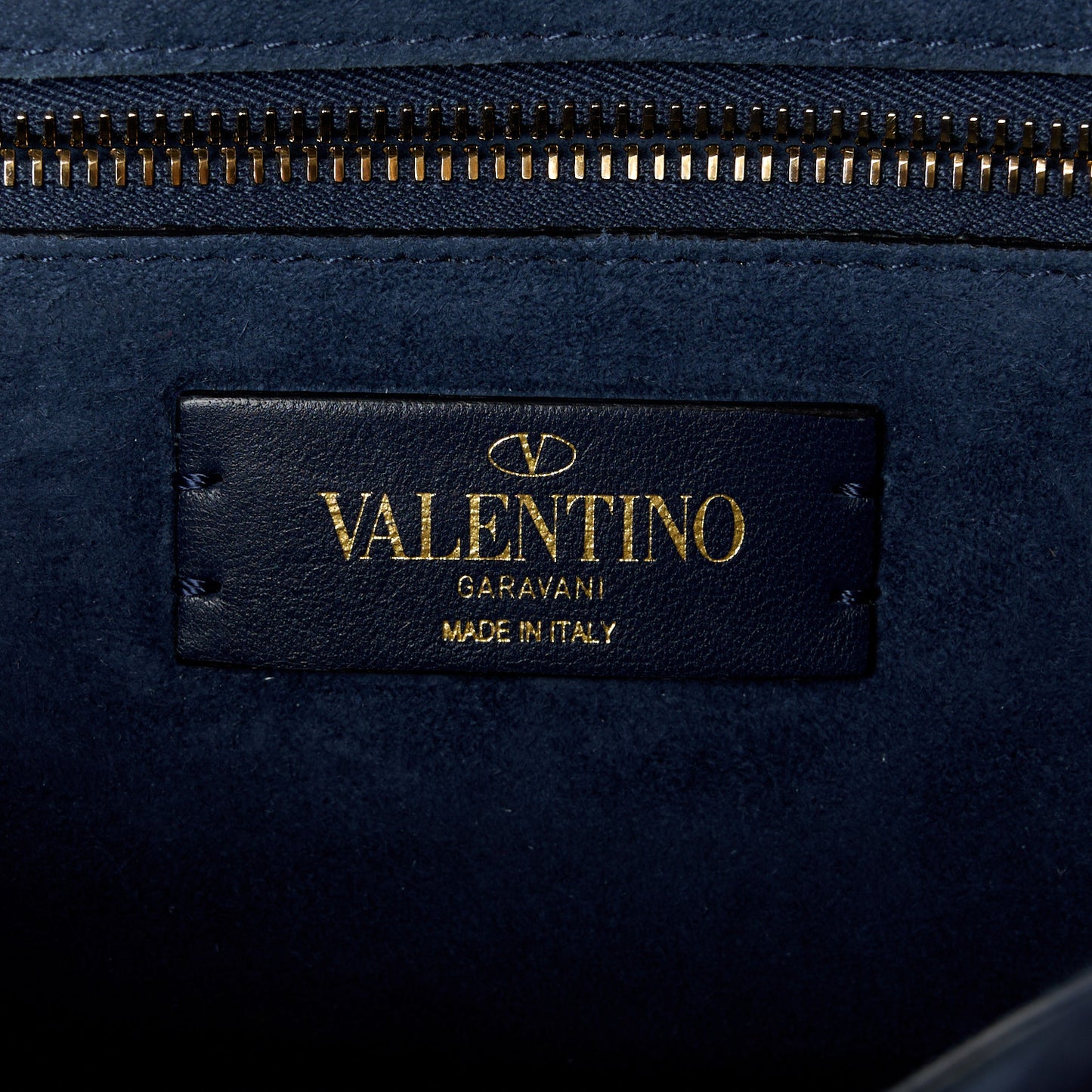 Cashmere Medium Roman Stud Shoulder Bag Marine