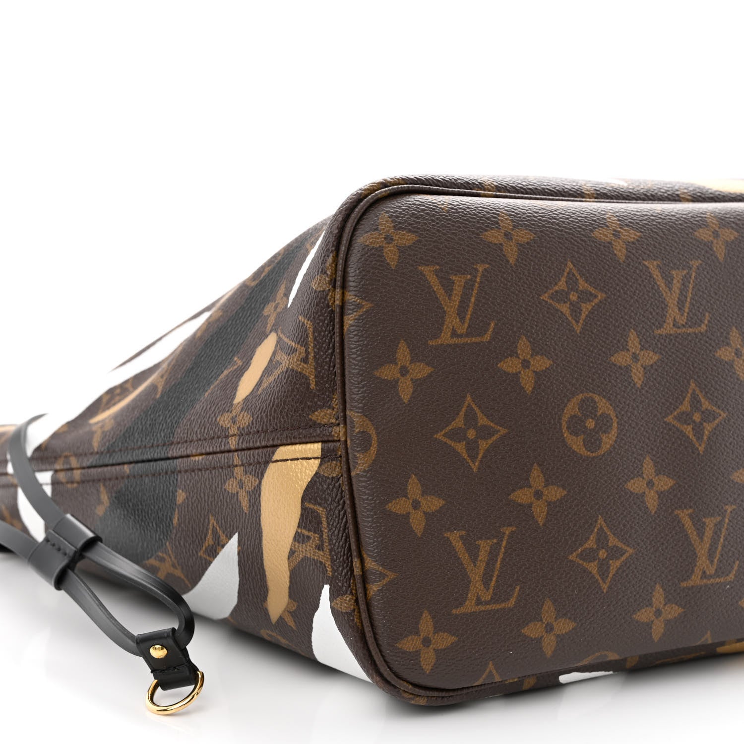 Louis Vuitton x LoL Monogram Neverfull MM Gold Silver 9 of 11