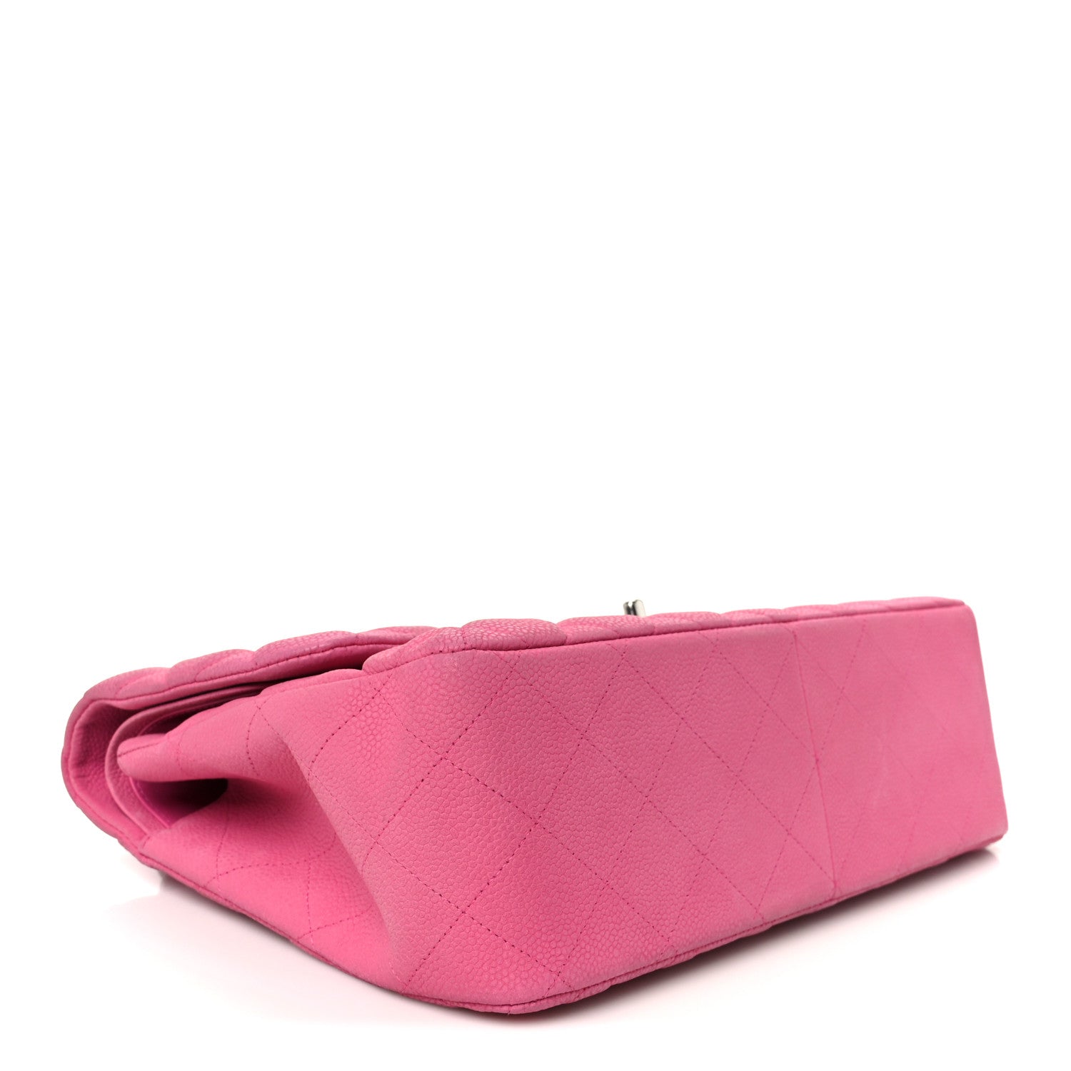 Chanel Iridescent Caviar Quilted Jumbo Double Flap Pink 4 of 11