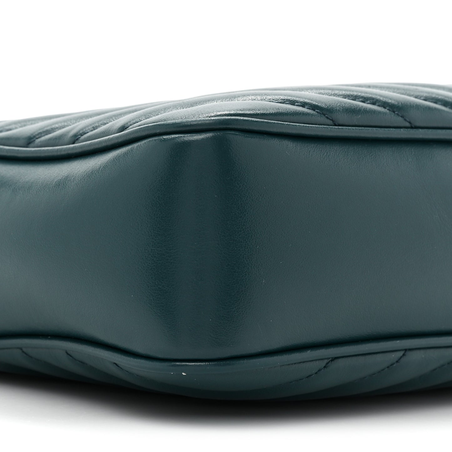 Calfskin Matelasse Monogram Lou Camera Bag Turquoise