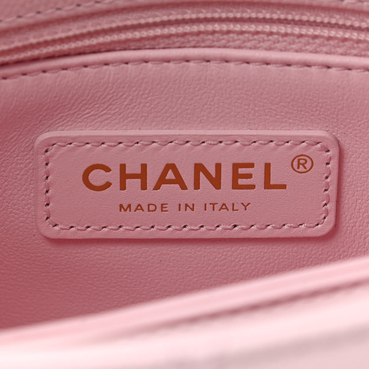 Caviar Quilted Mini Coco Handle Flap Light Pink