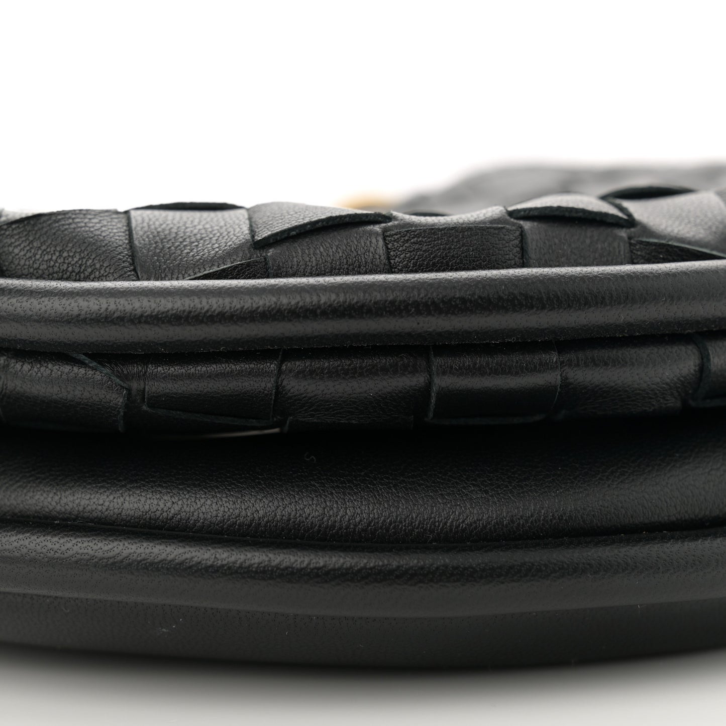 Nappa Intrecciato Small Gemelli Multipocket Bag Black