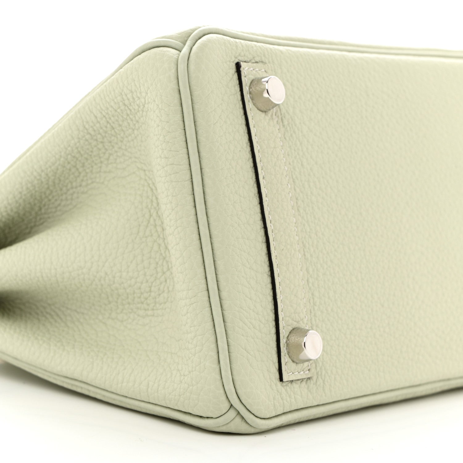 Hermes Togo Birkin 25 Gris Neve 9 of 18