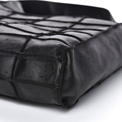 Chanel Lambskin Patchwork Shoulder Bag Black 10 of 14