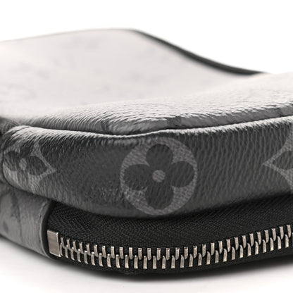 Louis Vuitton Monogram Eclipse Reverse Double Phone Pouch 9 of 10