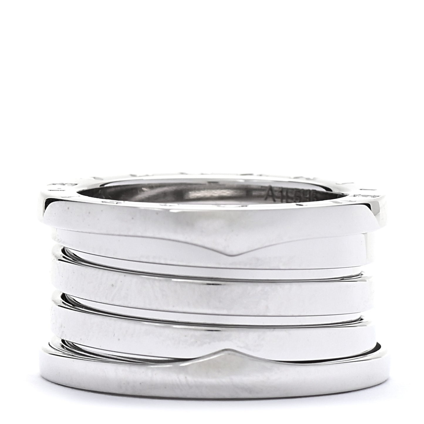 18K White Gold B.Zero1 Four-Band Ring 51 5.75