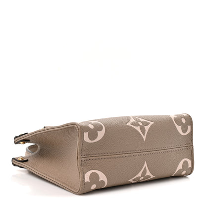 Louis Vuitton Empreinte Monogram Giant Onthego BB Tourterelle Creme 4 of 9