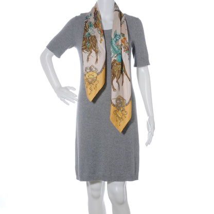 Hermes Silk Les Fetes du Roi Soleil Scarf 90 3 of 7