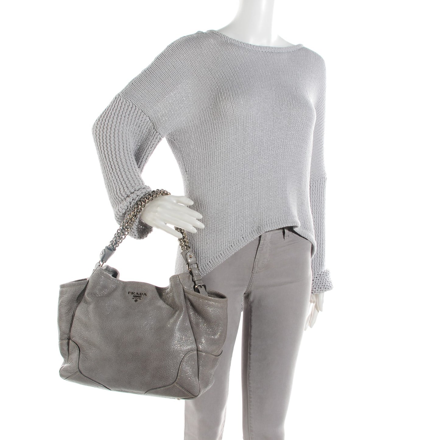 Cervo Lux Chain Shoulder Bag Astro