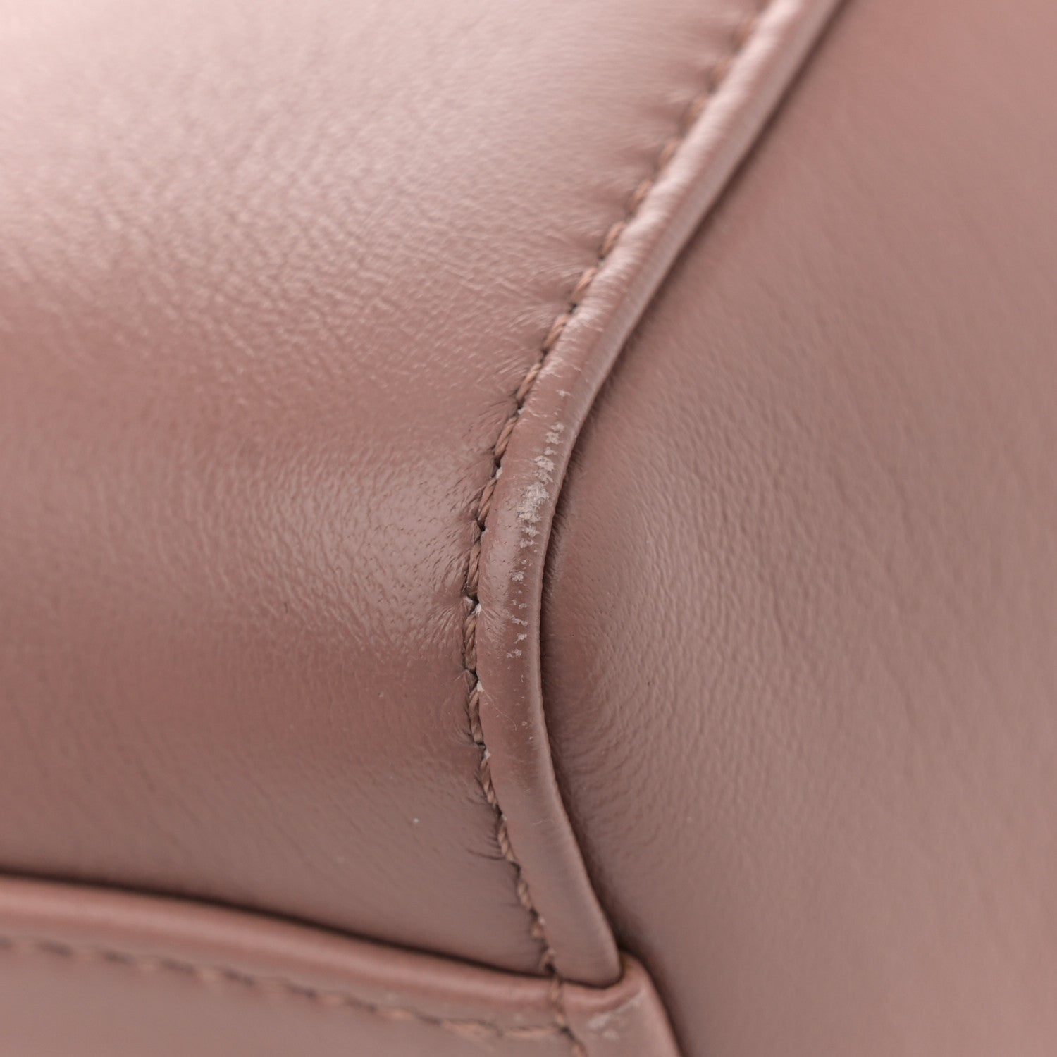 Fendi Nappa Colorblock Mini Peekaboo Iconic Satchel English Rose Plaster Oxigen 11 of 11