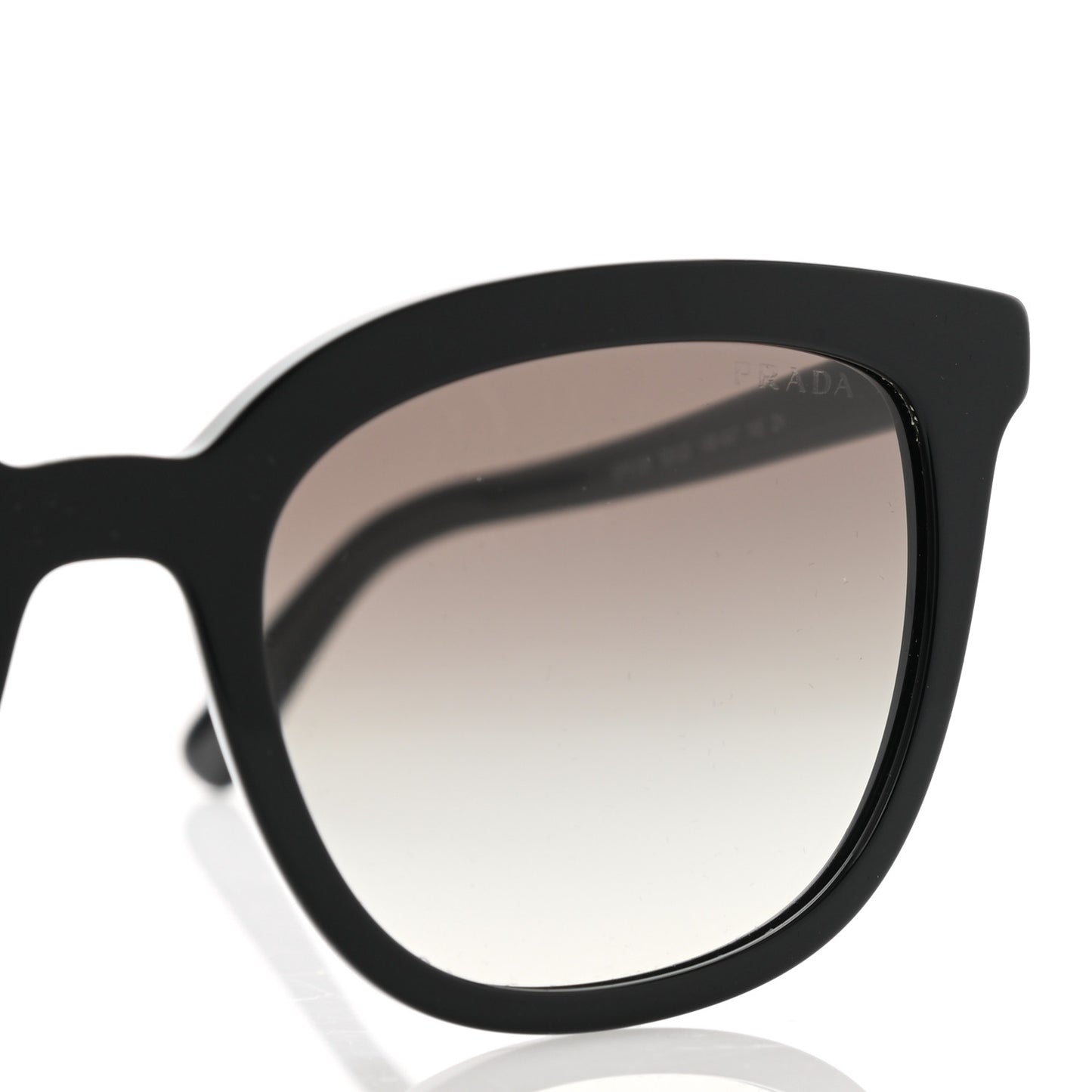 Acetate Pillow Cat Eye Sunglasses SPR 03X Black