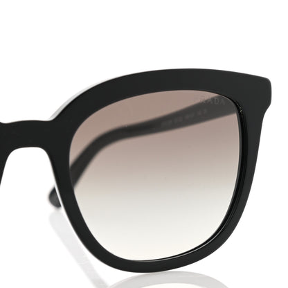 Prada Acetate Pillow Cat Eye Sunglasses SPR 03X Black 5 of 8