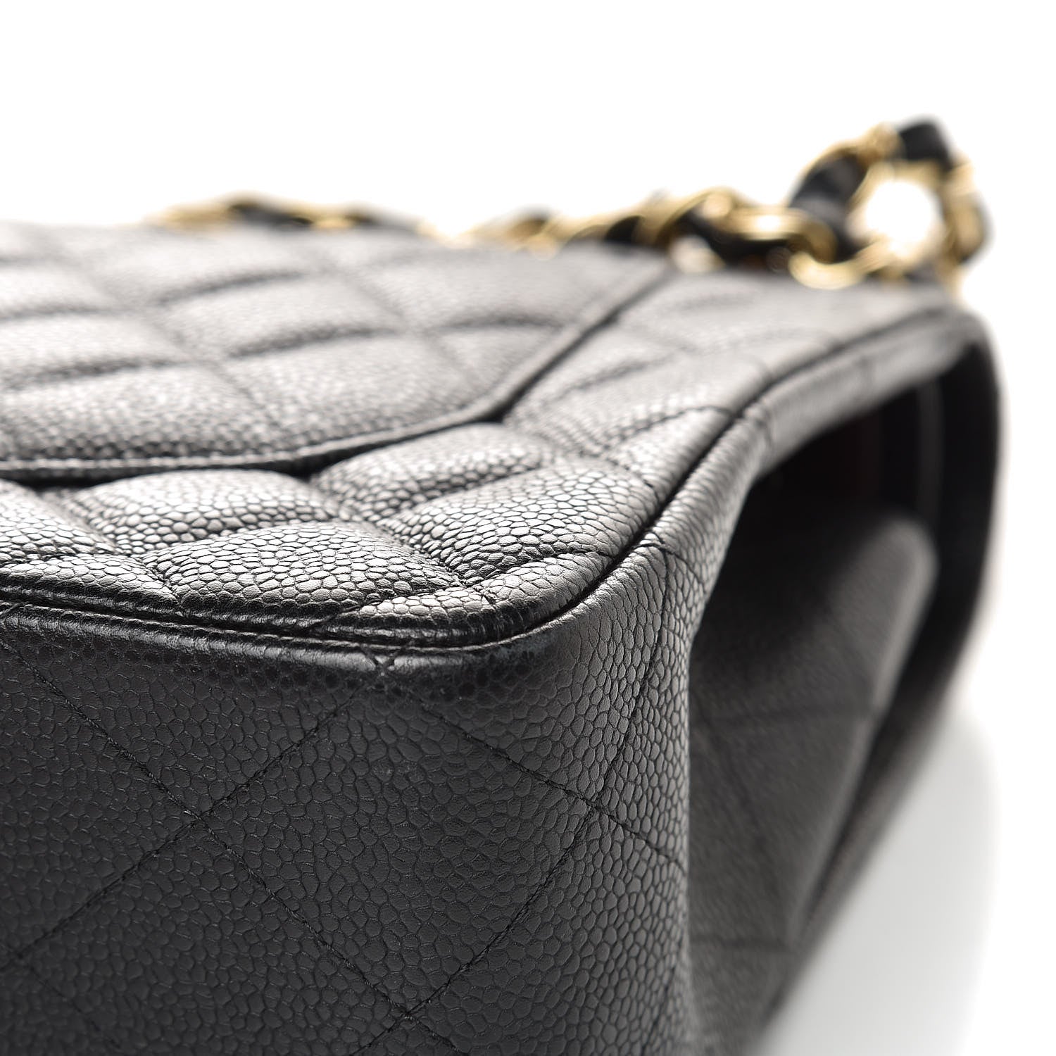 Chanel Caviar Quilted Jumbo Double Flap Black 18 of 18