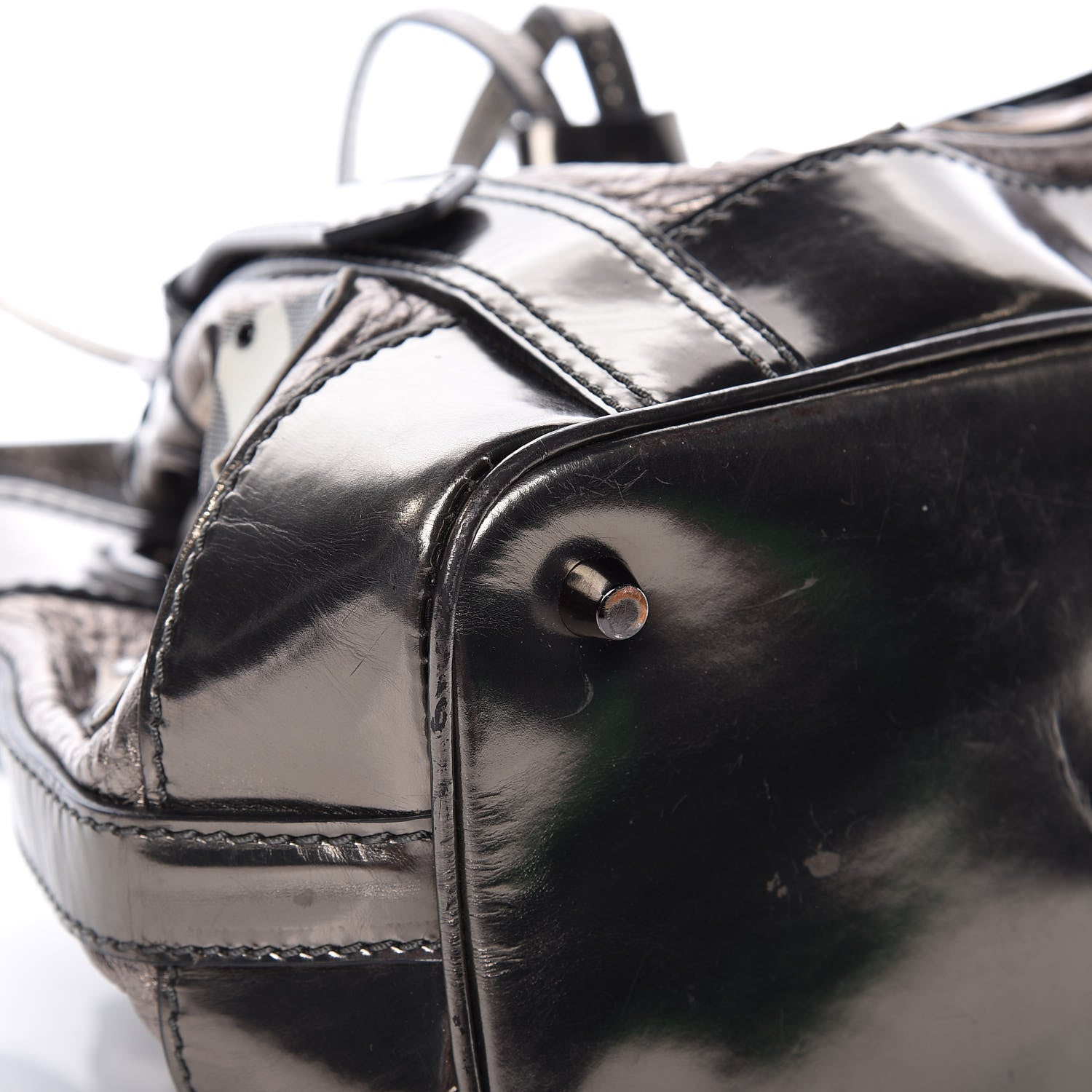 Burberry Prorsum Super Nova Warrior Studded Hobo Metallic 14 of 19