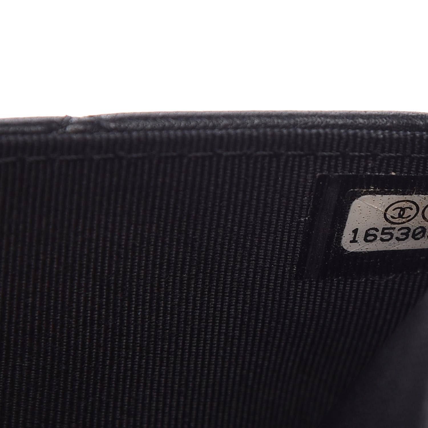 Chanel Lambskin Quilted Wallet On Chain WOC Black 10 of 11