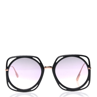 Christian Dior Square Directions Sunglasses Black 2 of 4