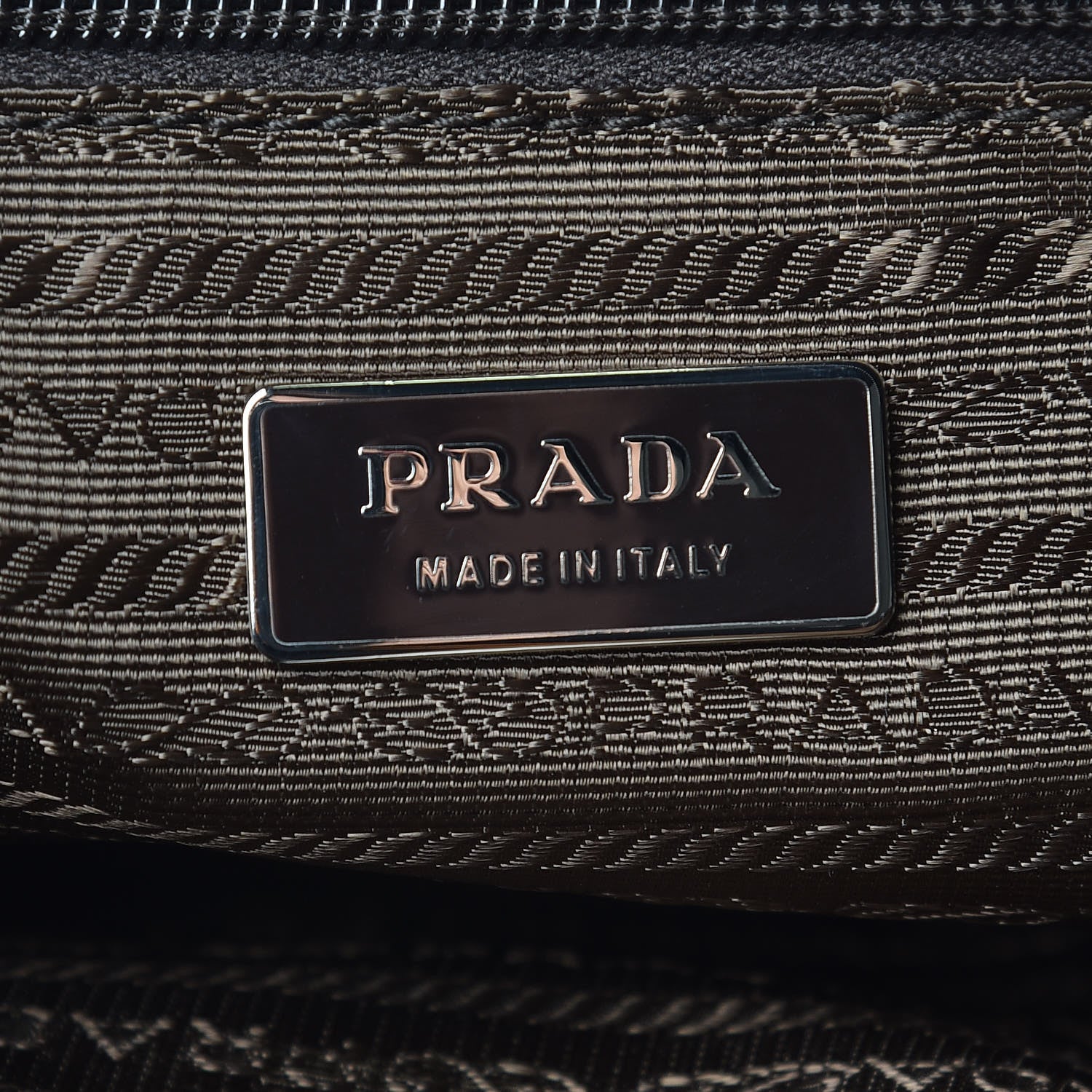 Prada Tessuto Nylon Saffiano Vela Messenger Bag Bruciato 6 of 8