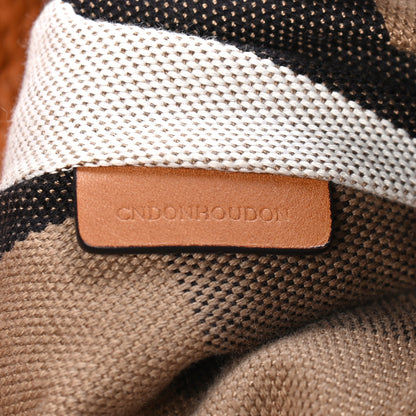 Burberry Grainy Calfskin House Check Small Maidstone Saddle Brown 7 of 10