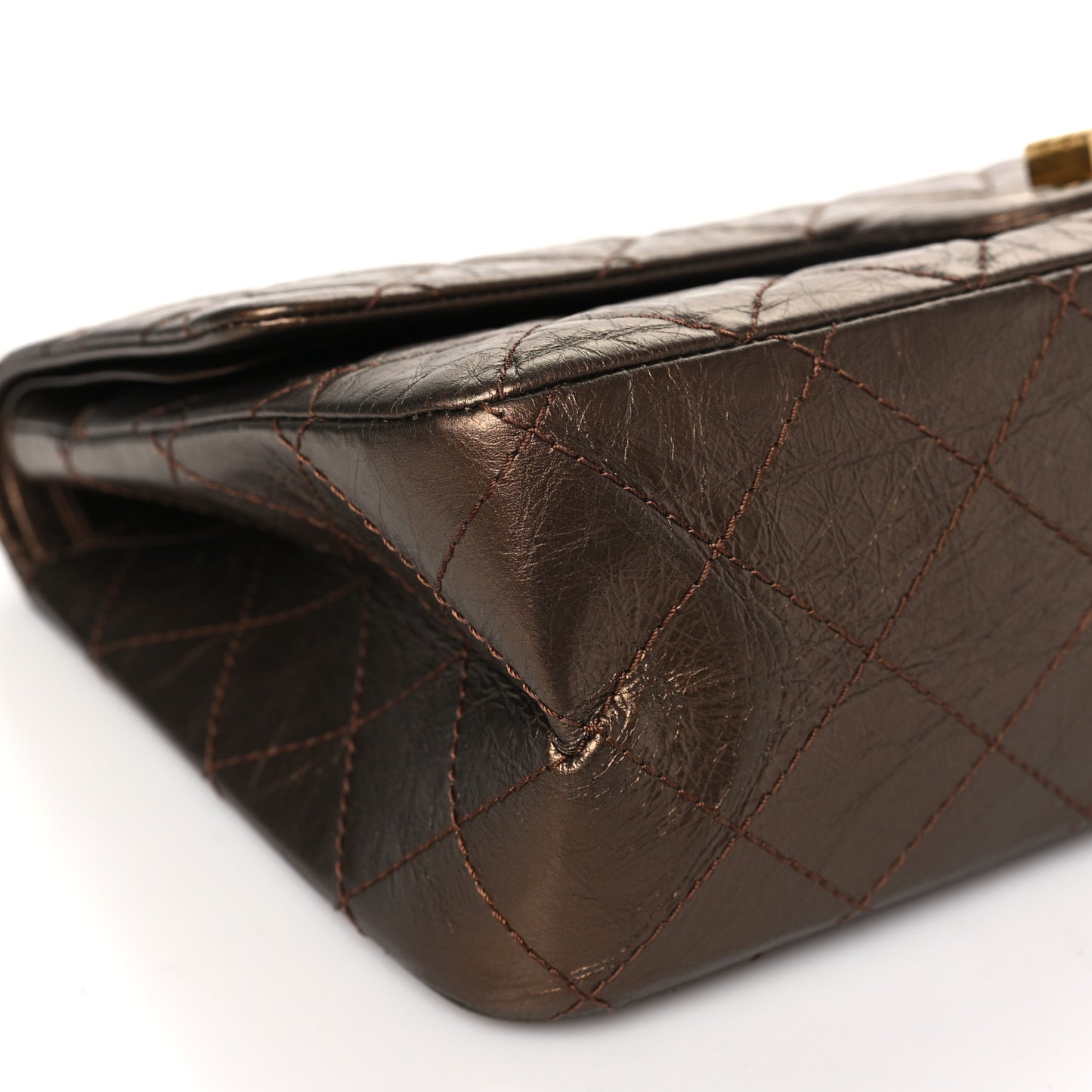 Metallic Aged Calfskin 2.55 Reissue 226 Flap Bronze