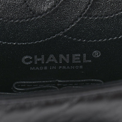 Chanel Aged Calfskin Quilted 2.55 Reissue 225 Flap So Black 6 of 9