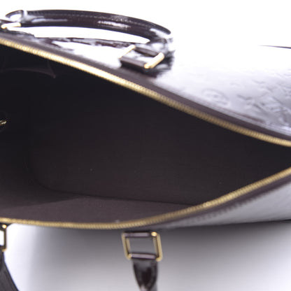Louis Vuitton Vernis Alma GM Amarante 5 of 9