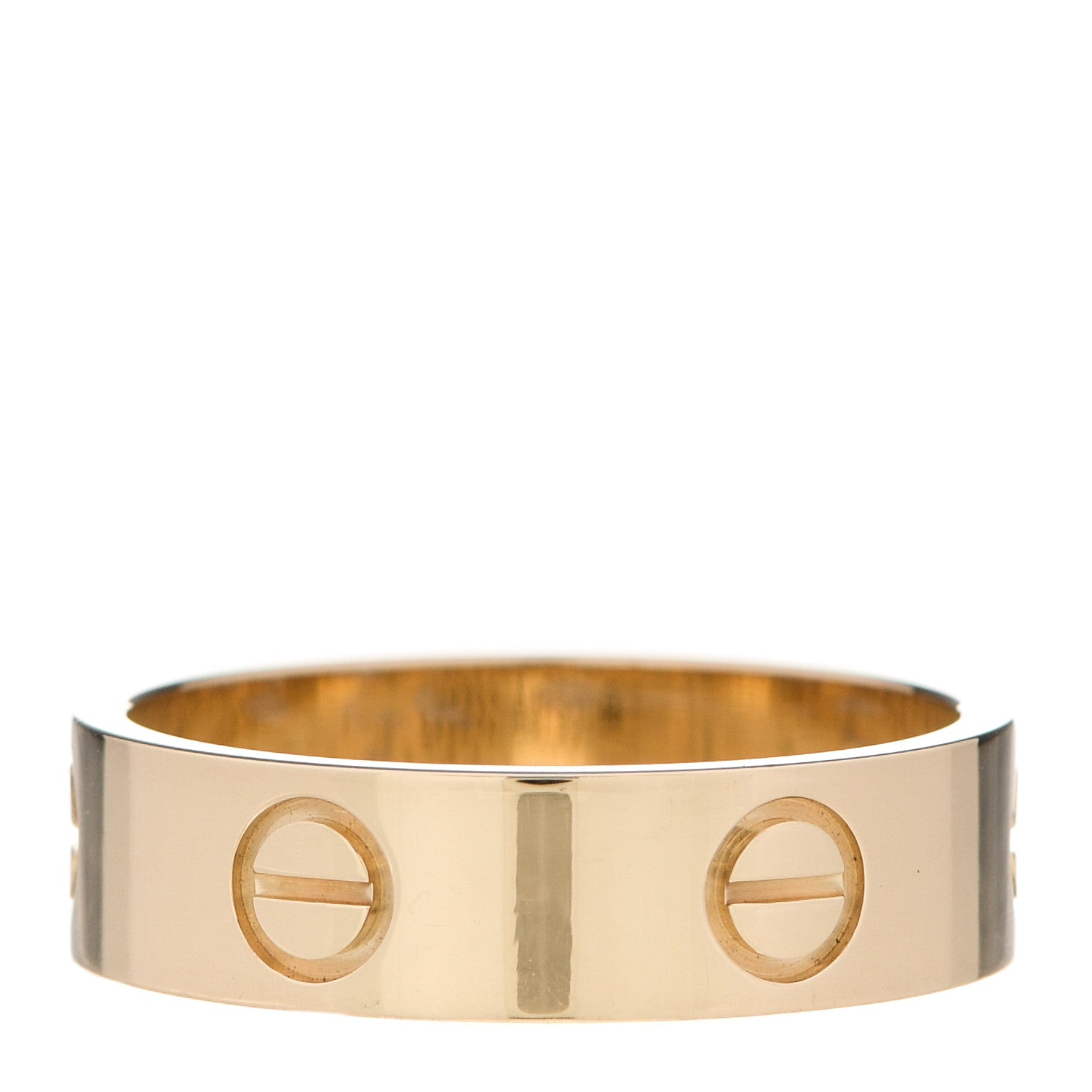 Cartier 18K Yellow Gold 5.5mm LOVE Ring 57 8 3 of 6