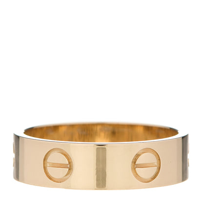 Cartier 18K Yellow Gold 5.5mm LOVE Ring 57 8 3 of 6