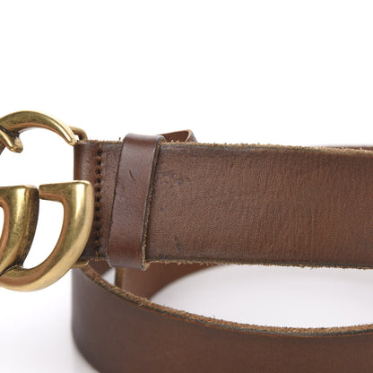 Gucci Faded Calfskin Double G 40mm Belt 85 34 Cuir 6 of 6