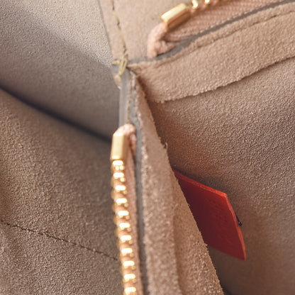Chloe Calfskin Suede Medium Faye Shoulder Bag Orange 14 of 15