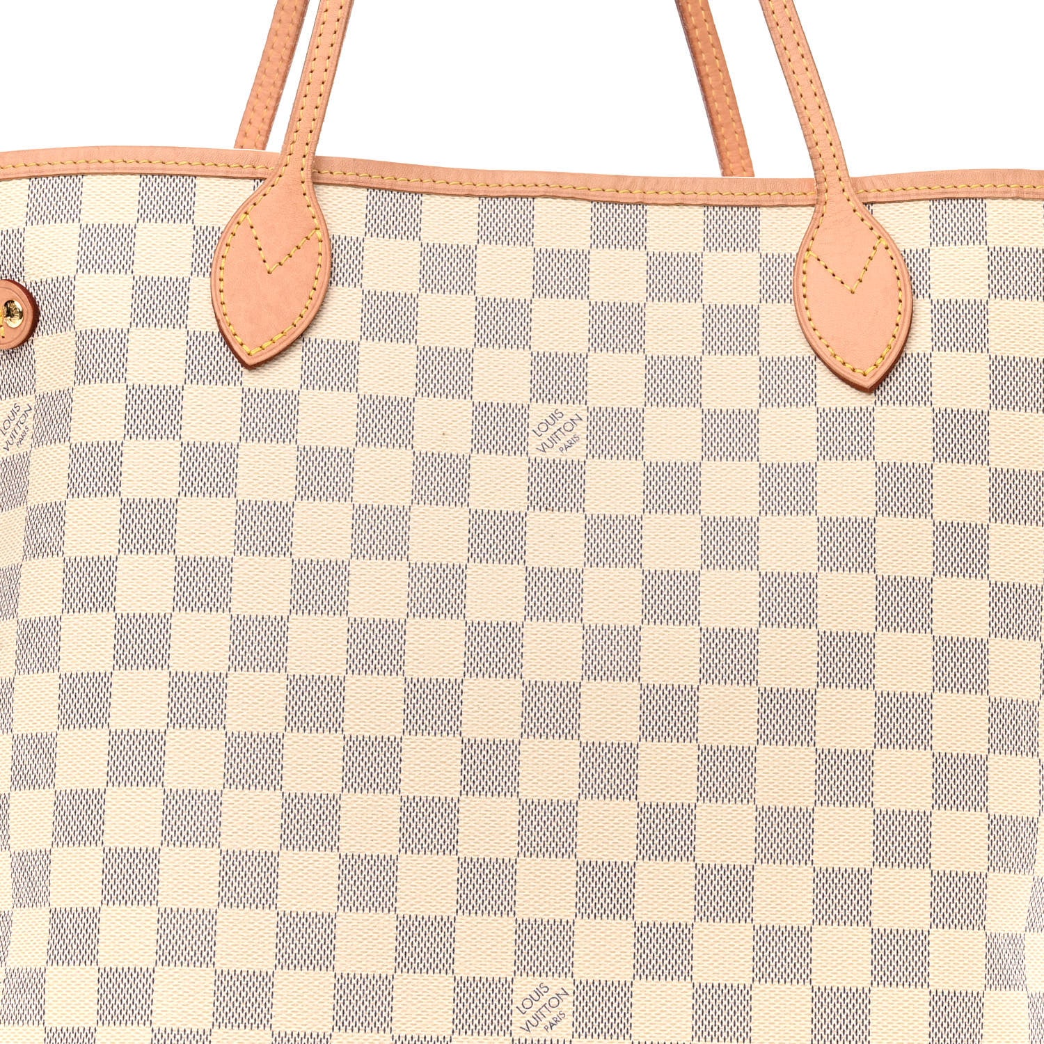 Louis Vuitton Damier Azur Neo Neverfull MM Rose Ballerine 10 of 13