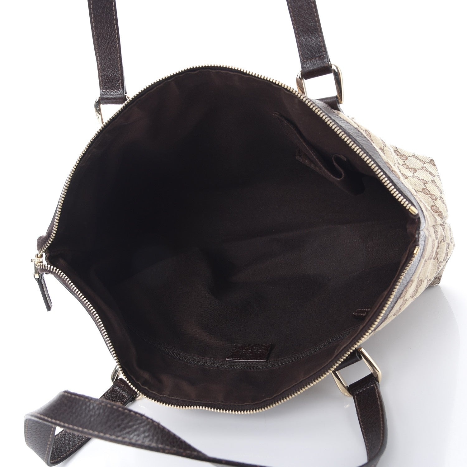 Gucci Monogram Medium Abbey Tote Brown 5 of 17