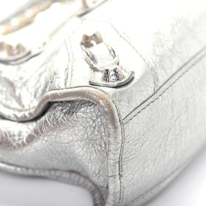 Balenciaga Agneau Giant 12 Silver Hardware Mini City Gris Aluminum 12 of 20