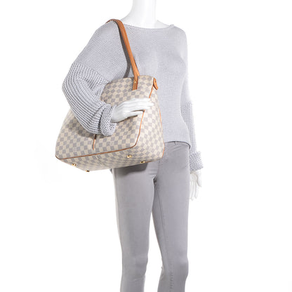 Louis Vuitton Damier Azur Figheri GM 2 of 7