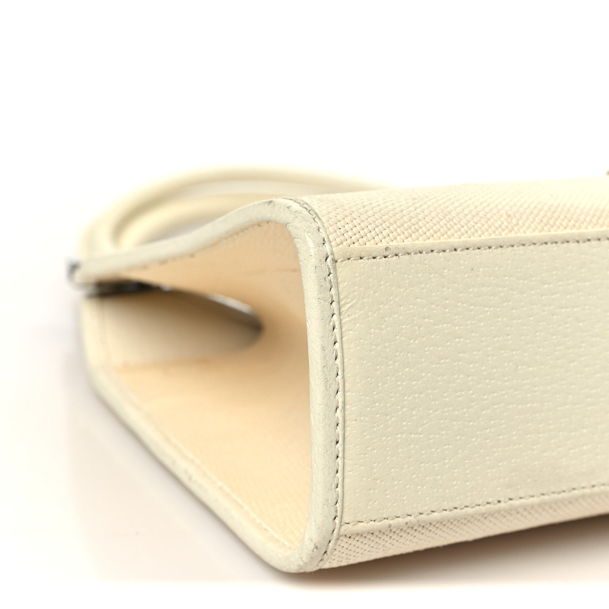 Gucci Canvas Bardot Shoulder Bag White 8 of 12