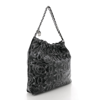 Chanel Printed Calfskin Quilted Chanel 22 Black 3 of 10