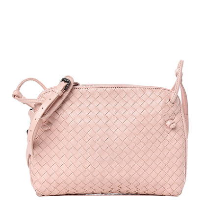 Bottega Veneta Nappa Intrecciato Nodini Crossbody Flamingo 3 of 13