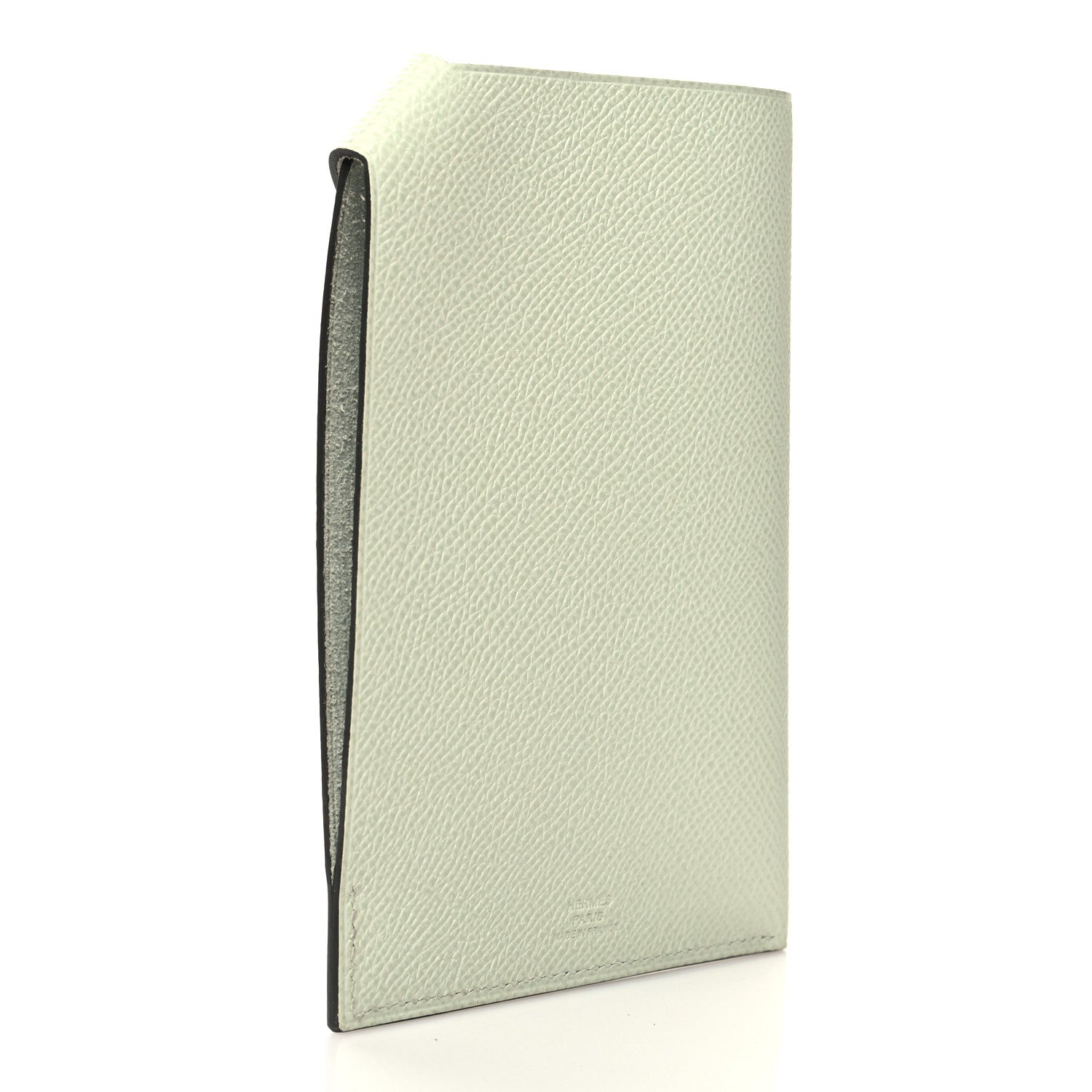 Hermes Epsom Tarmac PM Passport Holder Vert Fizz 3 of 8
