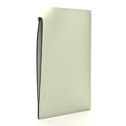 Hermes Epsom Tarmac PM Passport Holder Vert Fizz 3 of 8