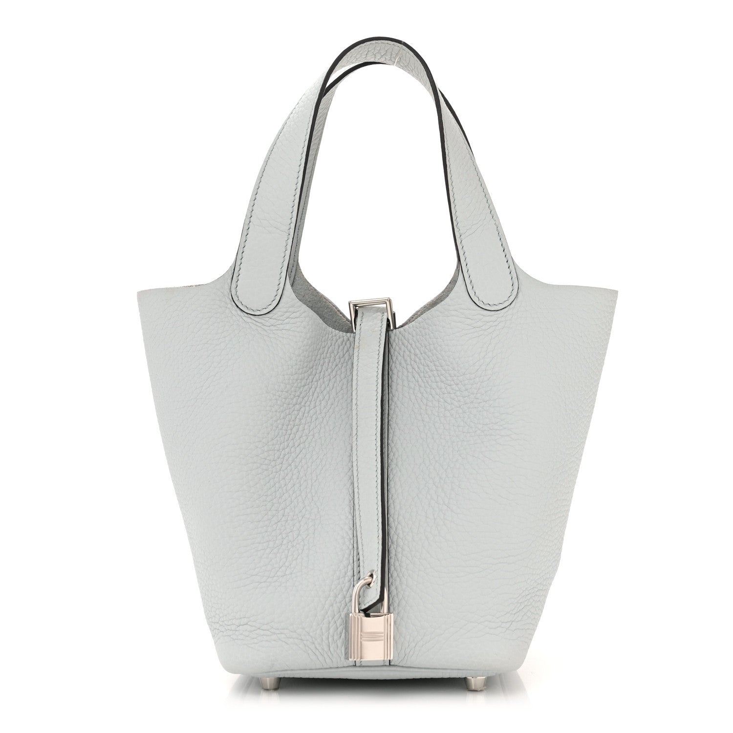 Hermes Taurillon Clemence Picotin Lock 18 PM Bleu Pale 1 of 10