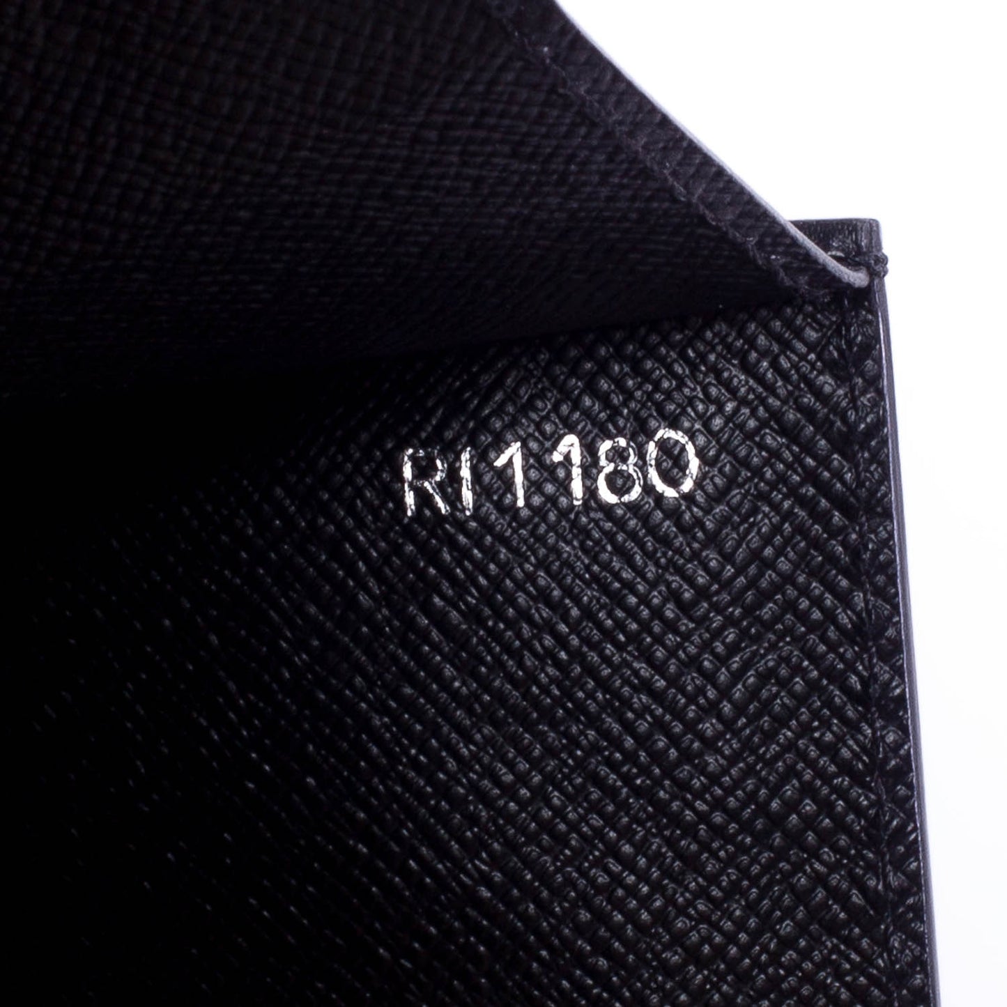 Epi Pochette Sellier Dragonne Clutch Black