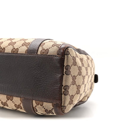Gucci Monogram Small Abbey Boston Dark Brown 10 of 10