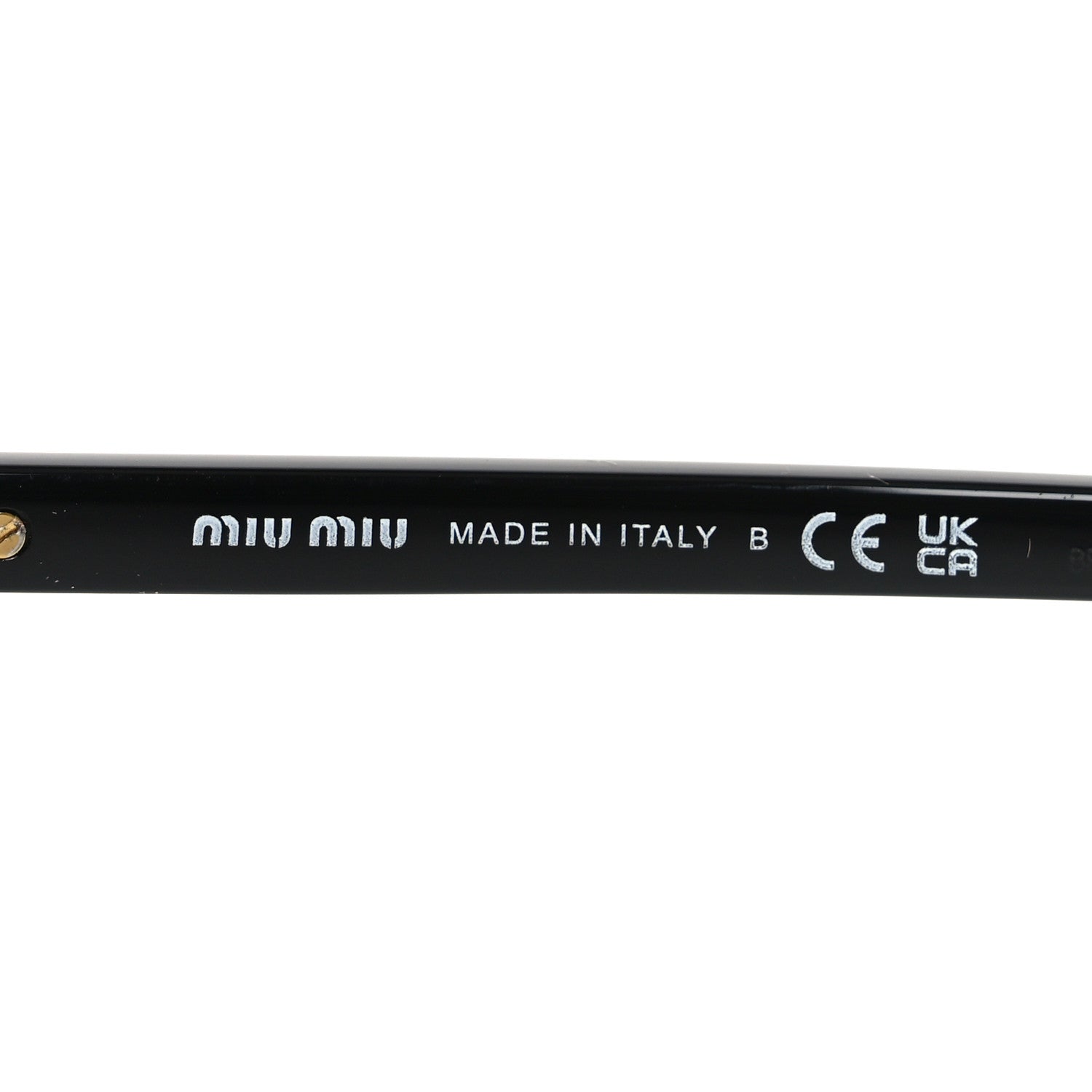 Miu Miu Acetate Oval Regard Sunglasses SMU04Z Slate Gray 5 of 7