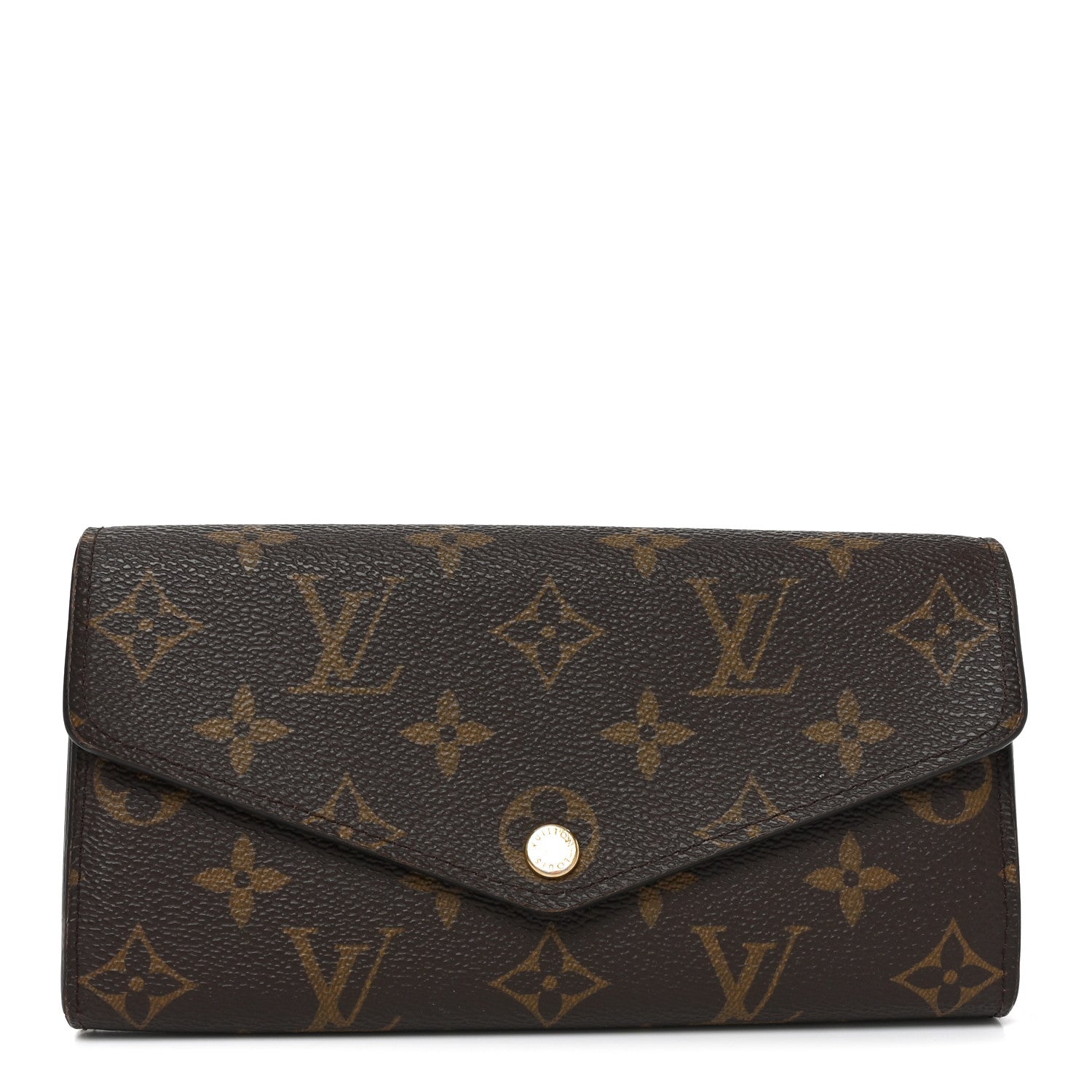 Louis Vuitton Monogram Sarah Wallet NM Coquelicot 1 of 8