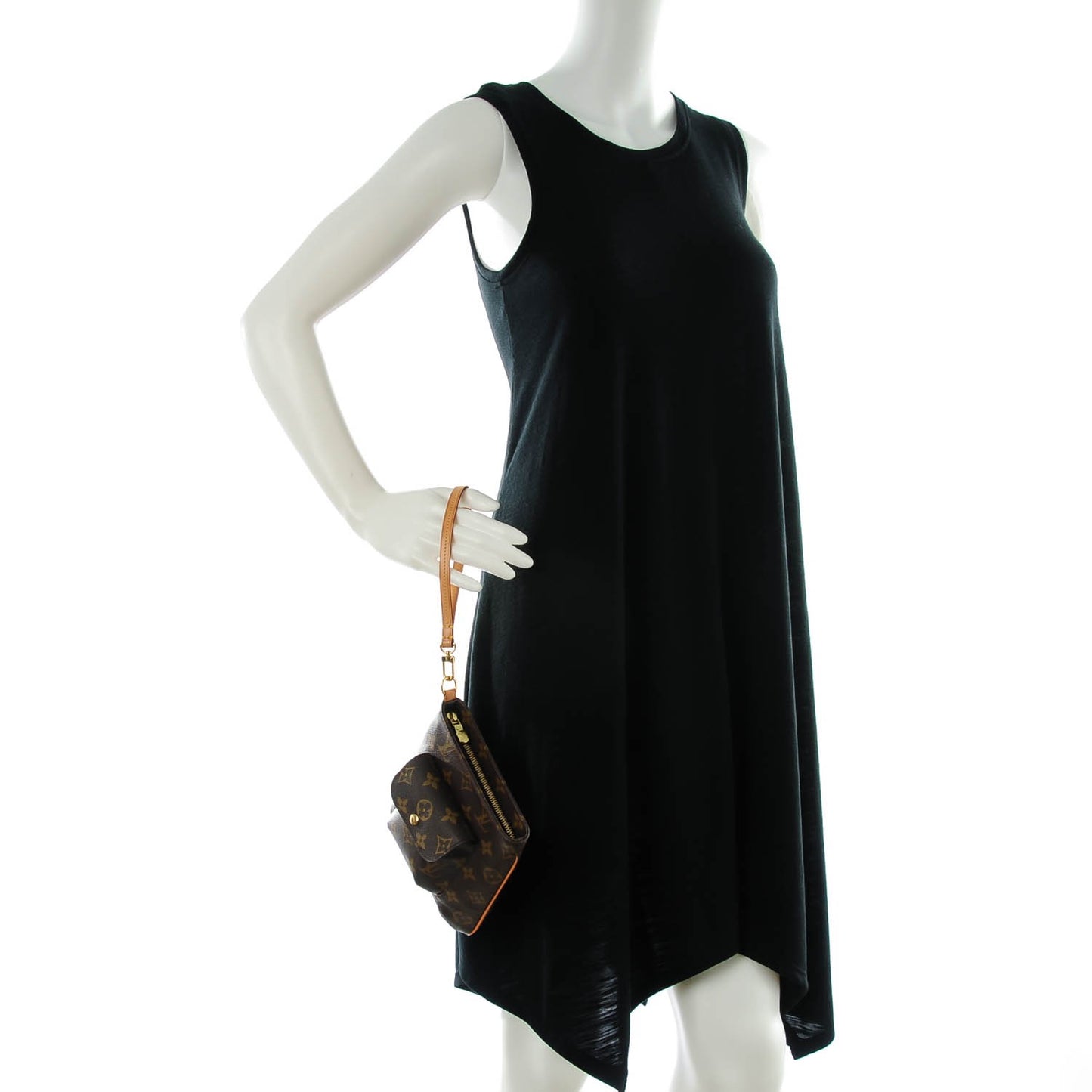 Monogram Partition Wristlet