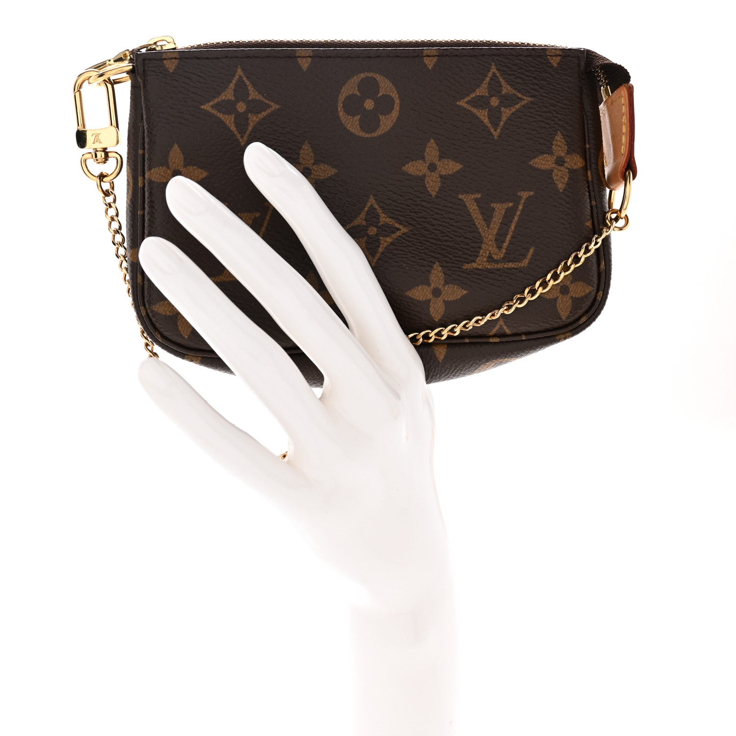 Louis Vuitton Monogram Mini Pochette Accessories 2 of 9
