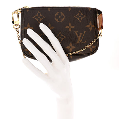 Louis Vuitton Monogram Mini Pochette Accessories 2 of 9