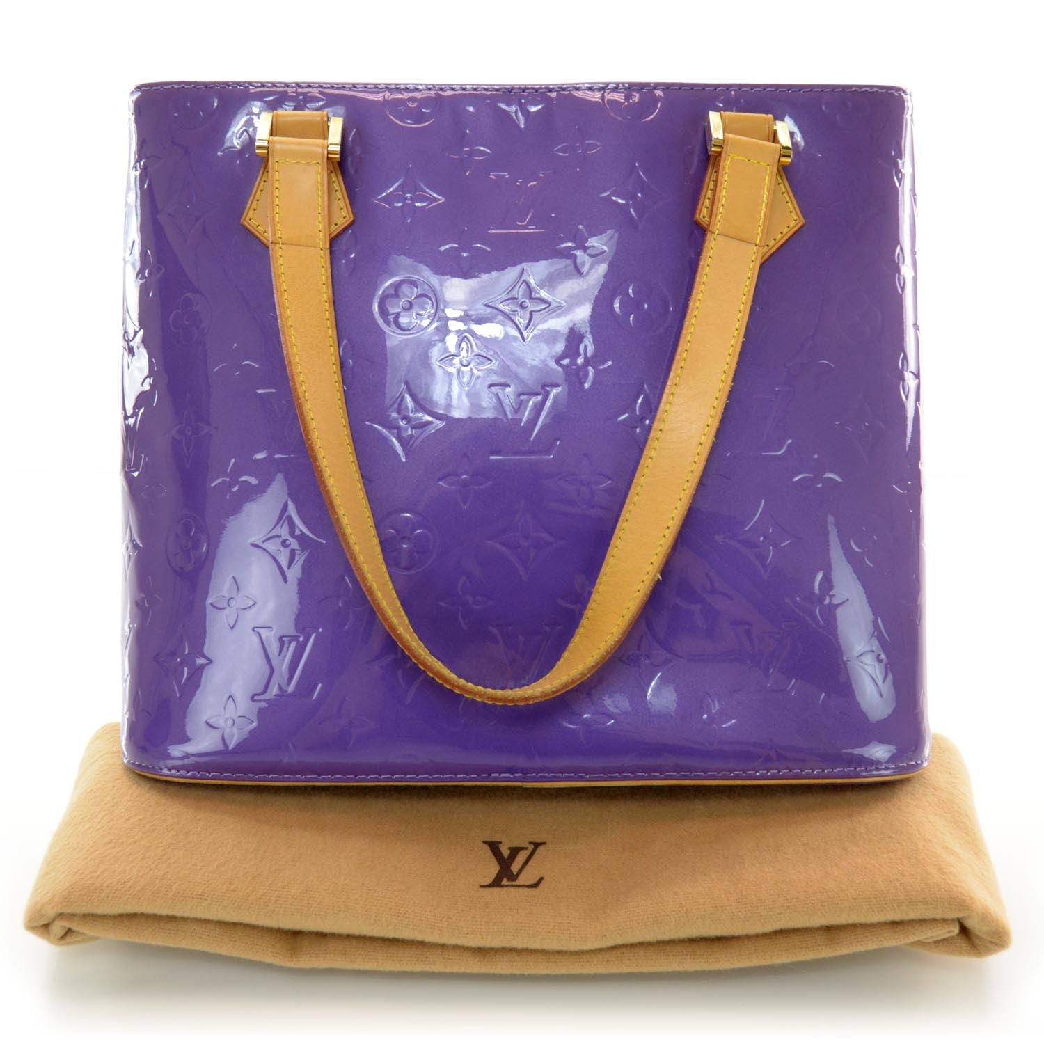Louis Vuitton Vernis Houston Purple 3 of 7