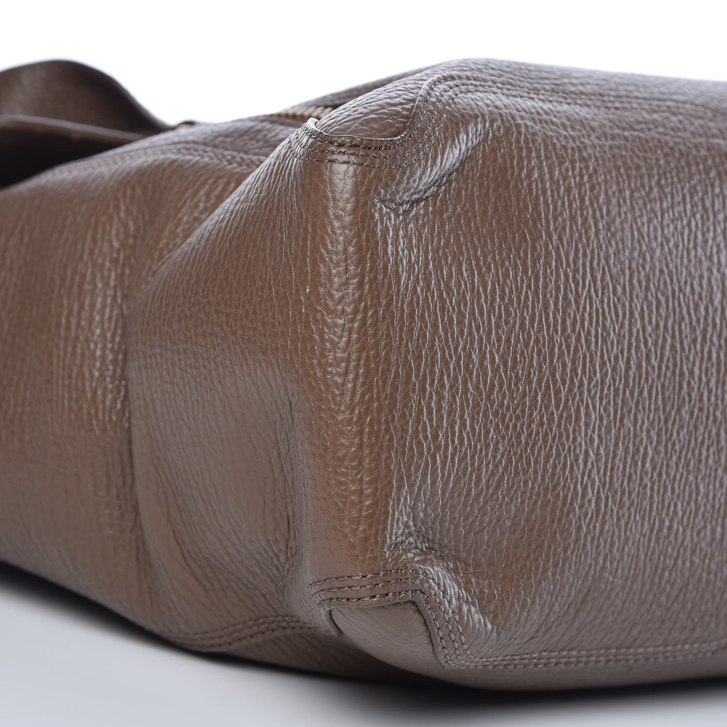 3.1 Textured Calfskin Large Pashli Satchel Taupe