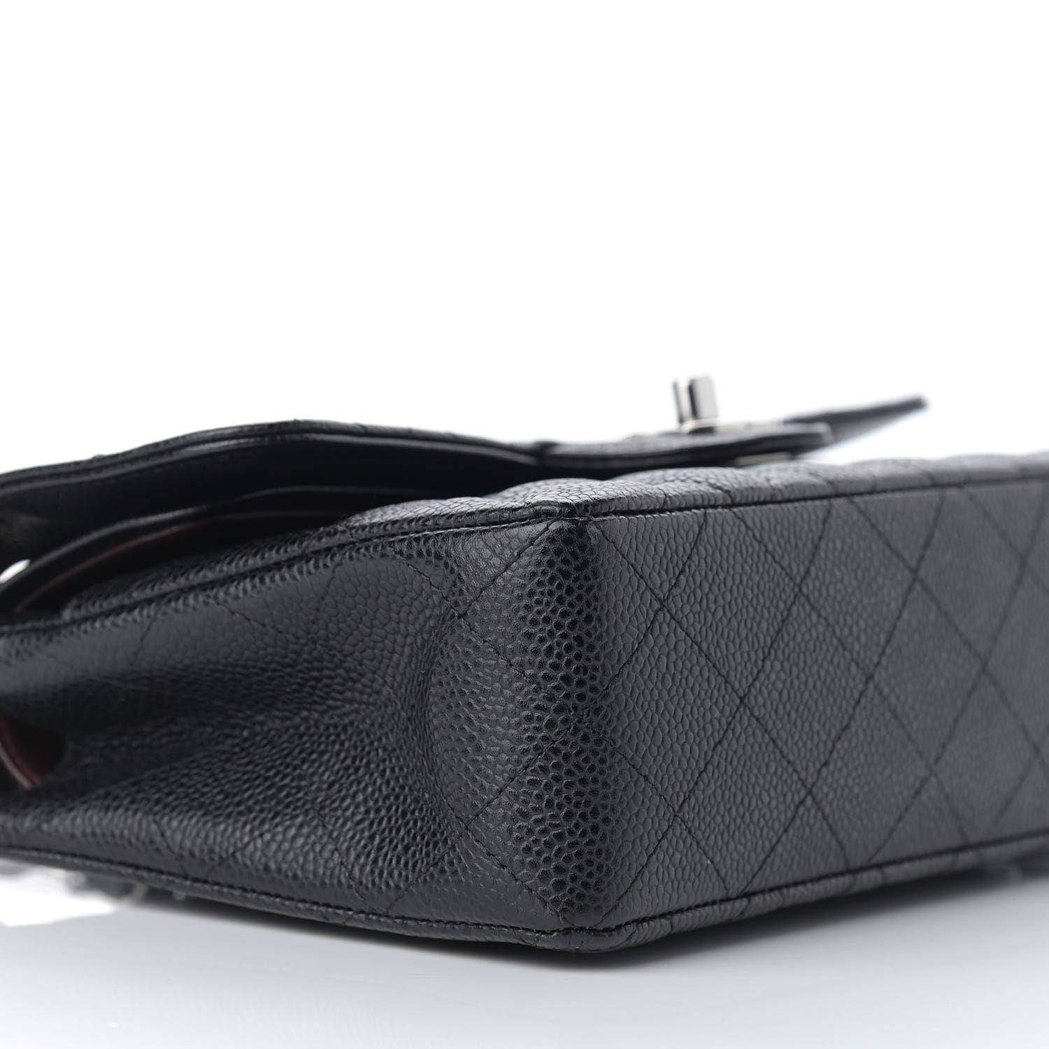 Chanel Caviar Quilted Small Double Flap Black 8 of 11